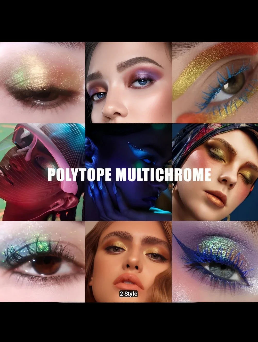 🆕LAST 1❣️CHAMELEON IRIDESCENT MULTICHROME HIGH PIGMENT EYESHADOWS~FREE GIFT INC